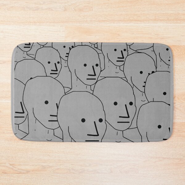 Item preview, We Are Unique NPC Crowd designed and sold by denisseinfeld.