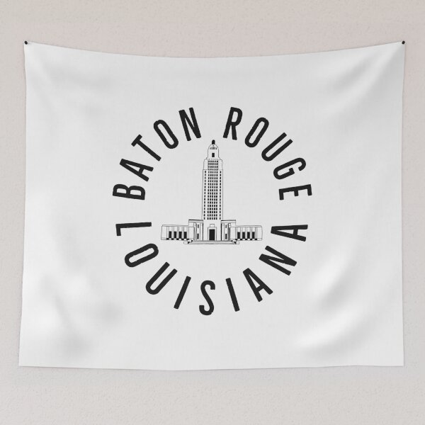 Item preview, Baton Rouge, Louisiana State Capitol Logo designed and sold by mooskie13.