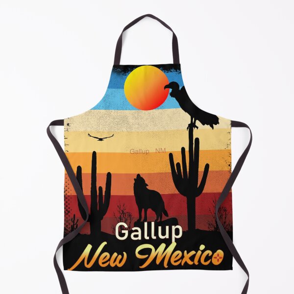Item preview, Gallup New Mexican NM Sunset Coyote Vulture Cactus Desert NewMexican designed and sold by Cuatrocaminos.