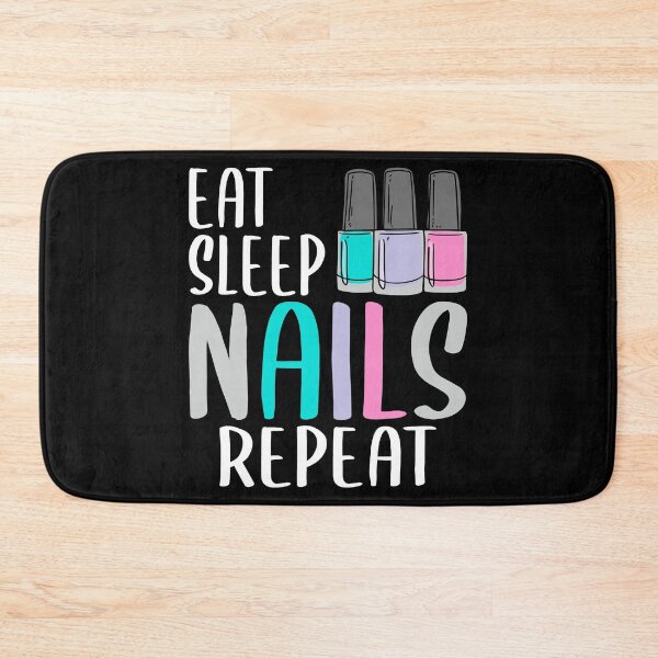 Item preview, Nail Tech Beautician, Nails Repeat Expert, Nail Techs Color Your World Cosmetology designed and sold by Merchking1.