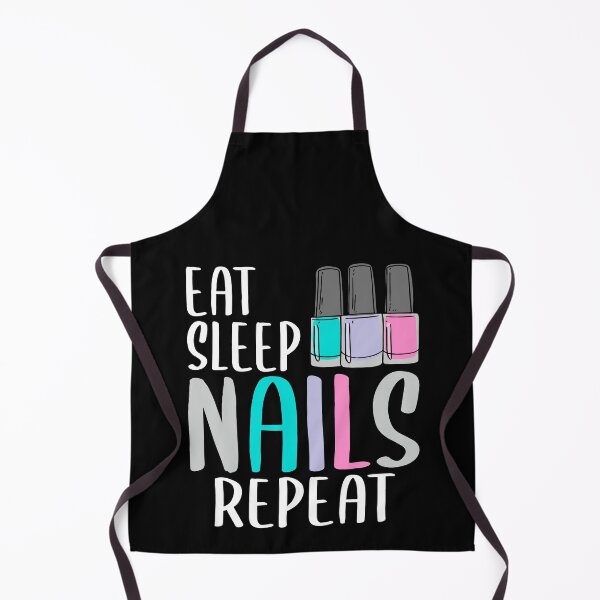 Item preview, Nail Tech Beautician, Nails Repeat Expert, Nail Techs Color Your World Cosmetology designed and sold by Merchking1.