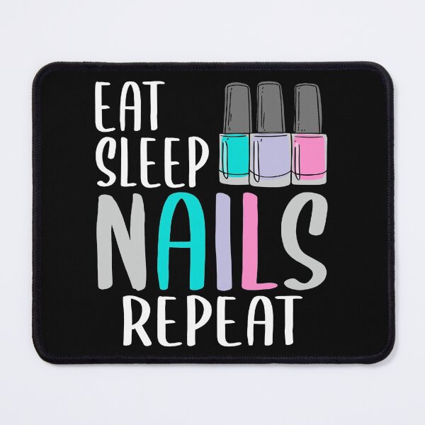 Item preview, Nail Tech Beautician, Nails Repeat Expert, Nail Techs Color Your World Cosmetology designed and sold by Merchking1.