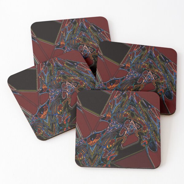 Item preview, 'Fondoe'- Psychedelic Abstract CG Digital Painting and design by The Raumier designed and sold by N-W-T-S-I-O.