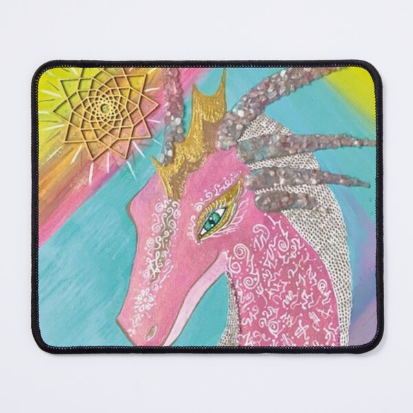 Item preview, Pink Ray Crystal Dragon designed and sold by DivineMother144.