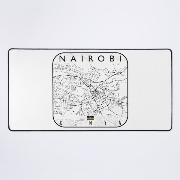 Item preview, NAIROBI MAP KENYA designed and sold by hatimelhag.