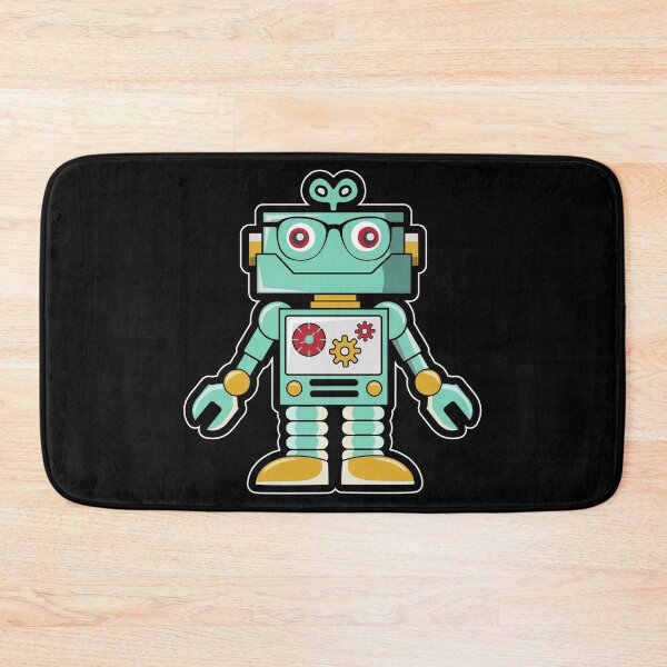 Item preview, Cute Vintage Retro Robot designed and sold by Merchking1.