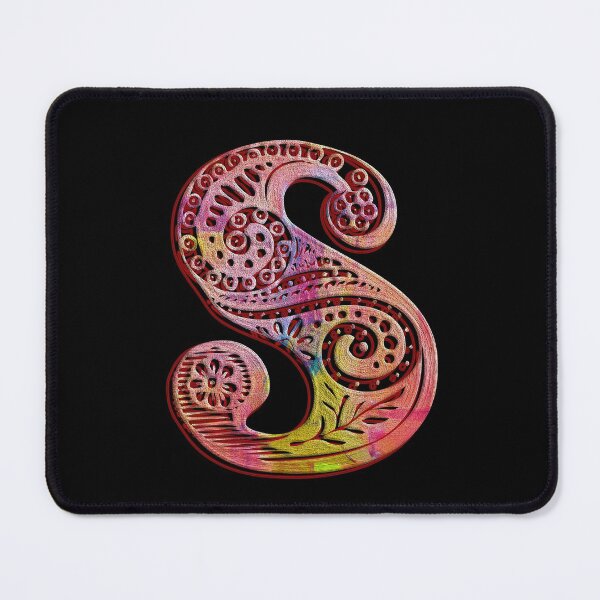 Item preview, Decorative Monogram Letter S from the Initials series designed and sold by Dreams of Dubai.