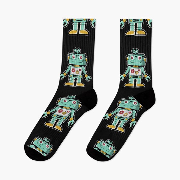 Item preview, Cute Vintage Retro Robot designed and sold by Merchking1.