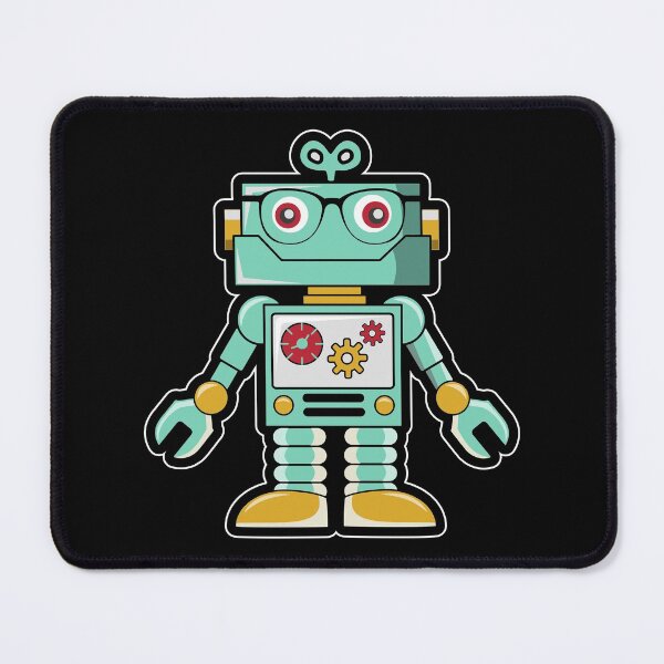 Item preview, Cute Vintage Retro Robot designed and sold by Merchking1.