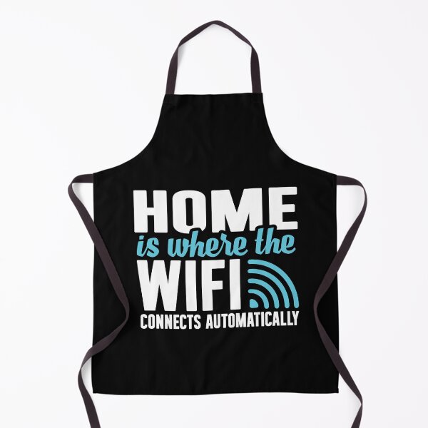 Item preview, Feelin Good, Home Is Where The WiFi Connects Automatically, Teenager Novelty Funny Gamer Sarcastic designed and sold by Merchking1.
