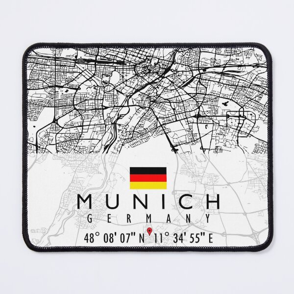 Item preview, MUNICH MAP GERMANY designed and sold by hatimelhag.
