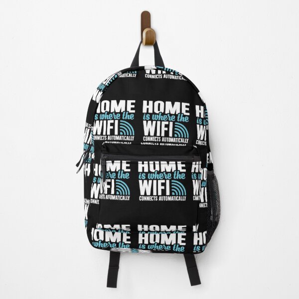 Item preview, Feelin Good, Home Is Where The WiFi Connects Automatically, Teenager Novelty Funny Gamer Sarcastic designed and sold by Merchking1.