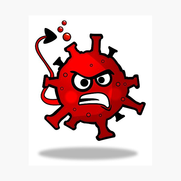 Item preview, Angry virus. Keep your distance designed and sold by simonsitos.