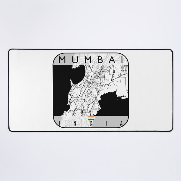Item preview, MUMBAI MAP INDIA designed and sold by hatimelhag.