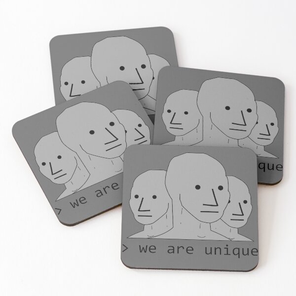 Item preview, We Are Unique NPC designed and sold by denisseinfeld.
