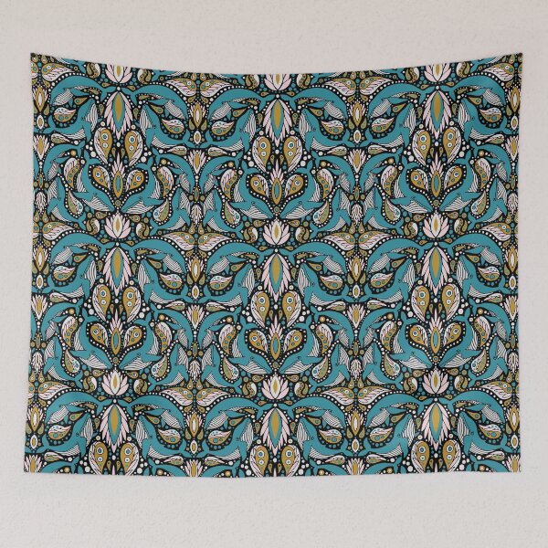 Item preview, Paisley Whales designed and sold by somecallmebeth.