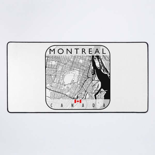Aperçu de l'œuvre CARTE DE MONTRÉAL CANADA créée et vendue par hatimelhag.