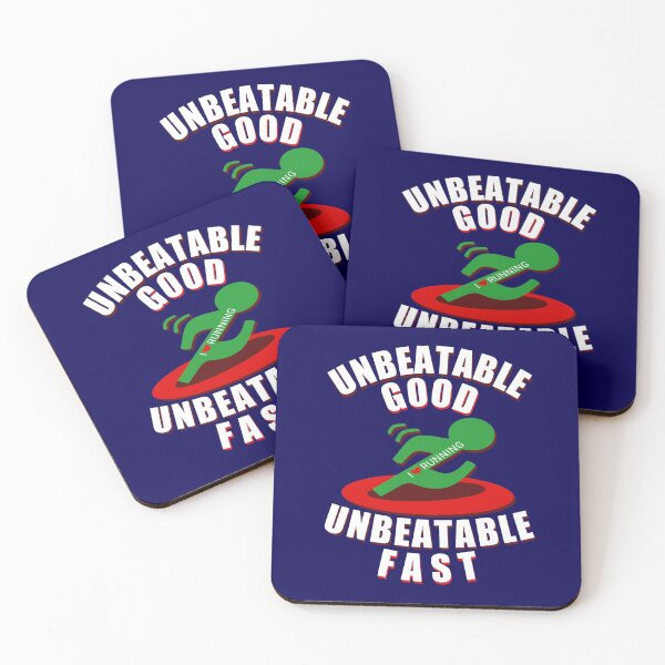 Item preview, Unbeatable good / I love jogging designed and sold by vibeno1.