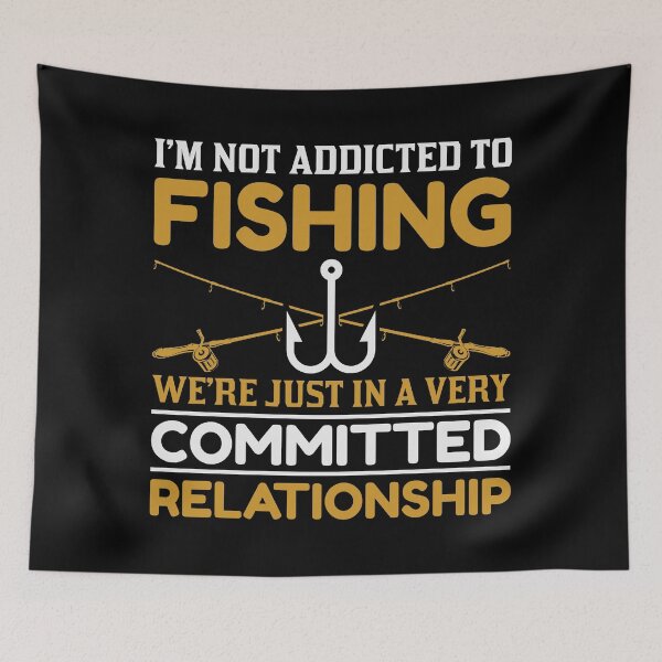 Item preview, Addicted Fishing Relationship Cross Rod designed and sold by mostanesta.