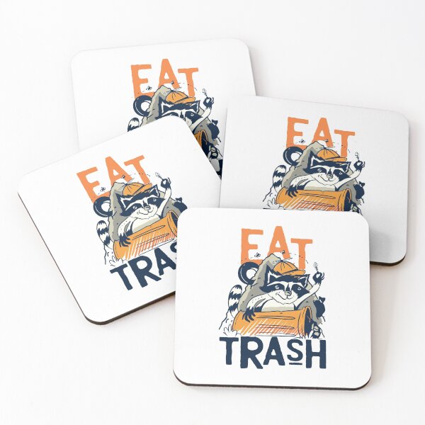 Aperçu de l'œuvre Eat Trash be free Eat Tras & Do CRIME créée et vendue par TRIBExSPACE.