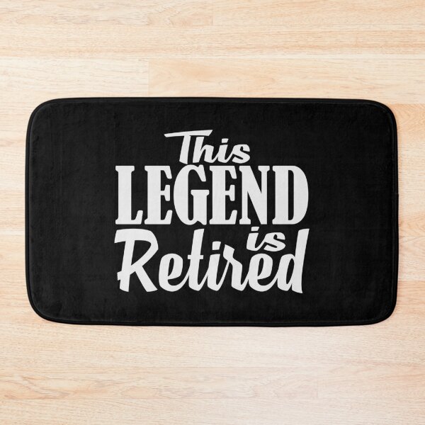 Item preview, This Legend is Retired, Senior Citizen, Hello Pension, Pensioner, Funny Retirement Announcement designed and sold by Merchking1.