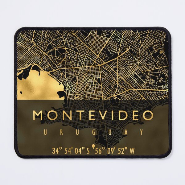 Item preview, MONTEVIDEO MAP URUGUAY designed and sold by hatimelhag.
