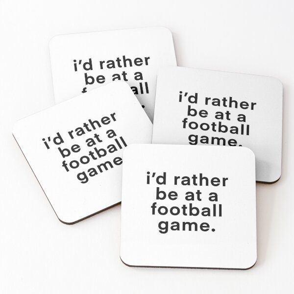 Item preview, i’d rather be at a football game designed and sold by mtayzart.
