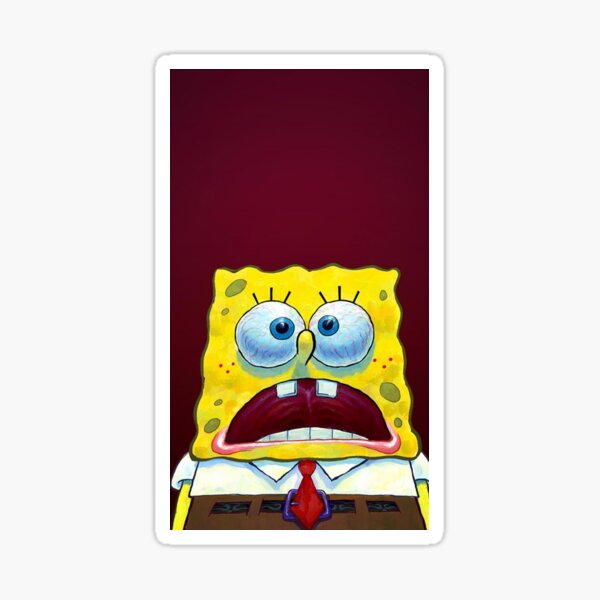 Spongebob 29 Sticker For Sale By Coolpatterns Redbubble 9434