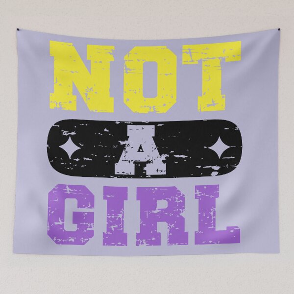 Item preview, Not A Girl | Enby designed and sold by princesnoozy.