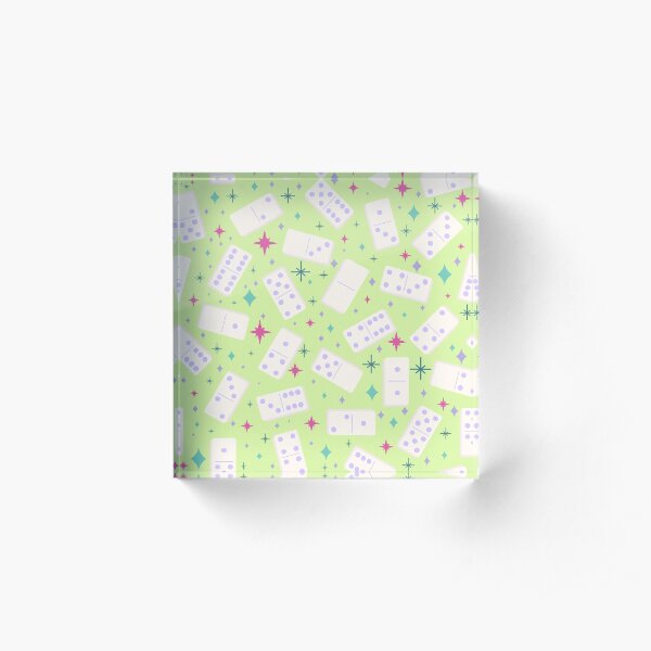 Bright Bones Acrylic Block