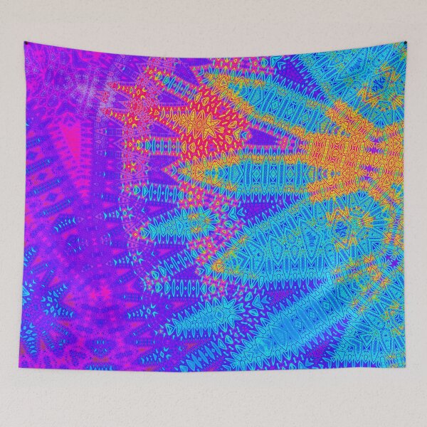 Item preview, Neon Batik (Crystals) designed and sold by Mandala Of Life.