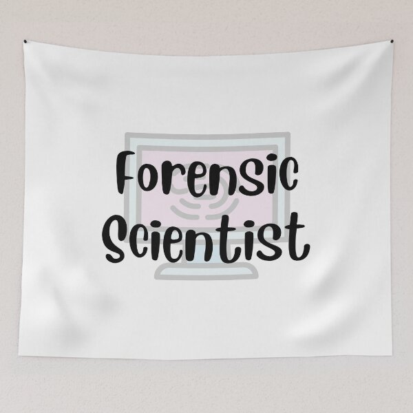 Item preview, Forensic Scientist designed and sold by Sci-Ninja-Blog.