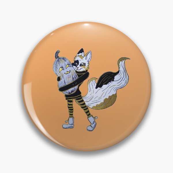 Item preview, Calico Kitty Visits Pumpkin Patch designed and sold by Brooksie Fontaine.
