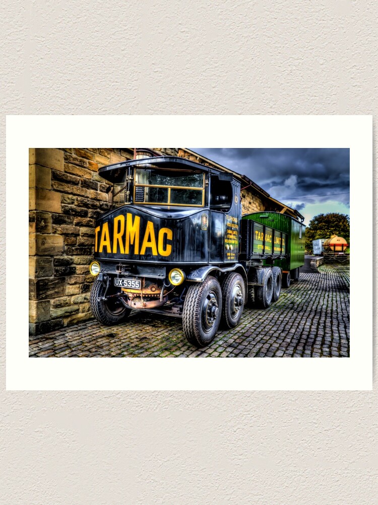 Sentinel Dg8 Steam Lorry Art Print By Axp7884 Redbubble