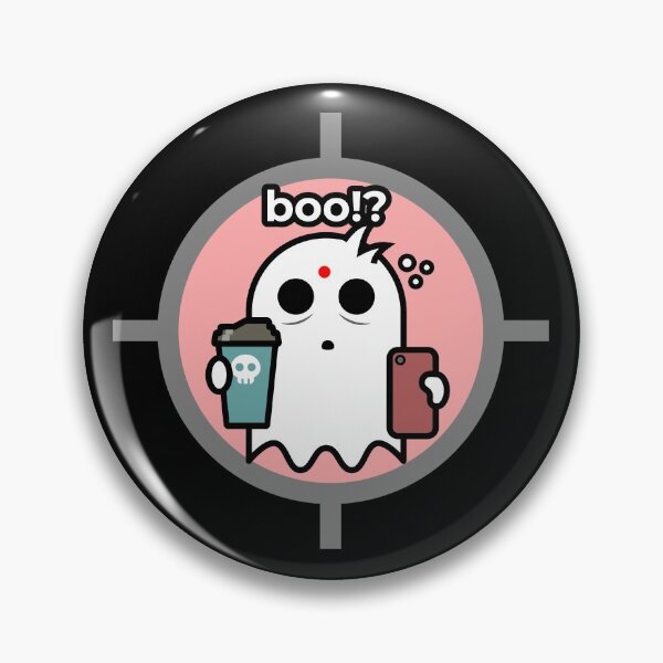Item preview, Halloween Target Cute But Creepy Ghost Boo  designed and sold by BoldTigerDesign.