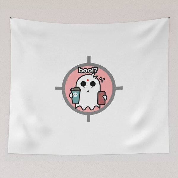 Item preview, Halloween Target Cute But Creepy Ghost Boo  designed and sold by BoldTigerDesign.