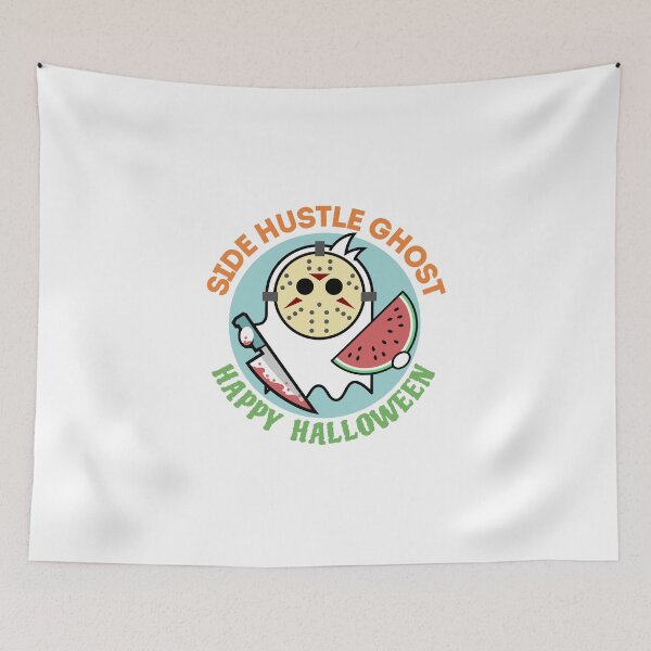 Item preview, Halloween | Cute But Creepy Ghost | Side Hustle designed and sold by BoldTigerDesign.