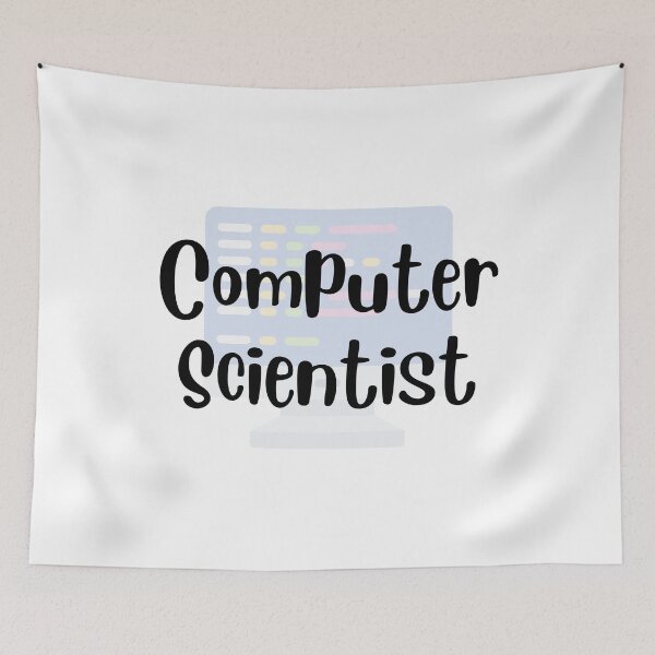 Item preview, Computer Scientist designed and sold by Sci-Ninja-Blog.