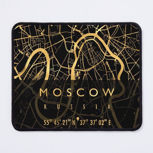 Item preview, MOSCOW MAP RUSSIA designed and sold by hatimelhag.