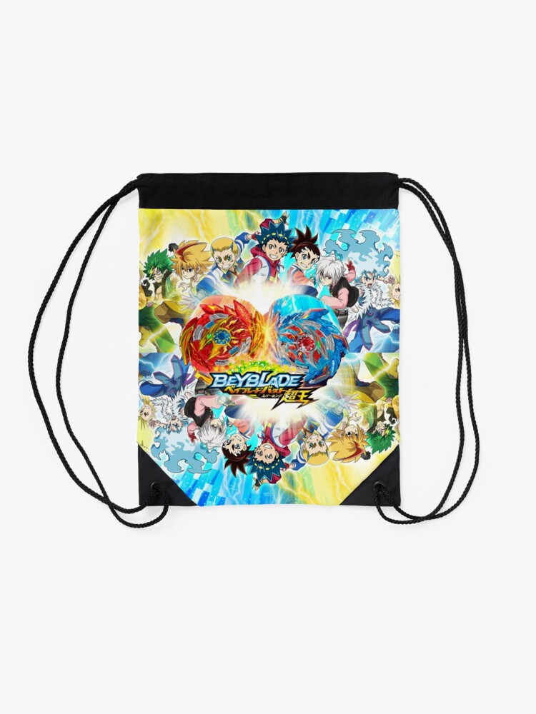 Thumbnail 2 of 3, Drawstring Bag, Beyblade Burst Rivals designed and sold by Magdalineshop.