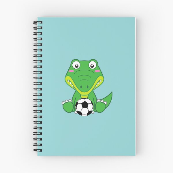 Item preview, Cute baby alligator sitting with soccer ball designed and sold by ijdesigns.