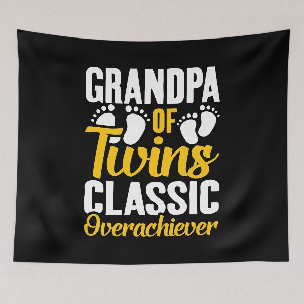 Item preview, Grandpa of Twins Classic Overachiever, Grandfather Appreciation  designed and sold by Merchking1.