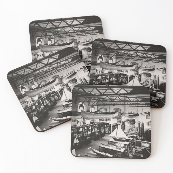 Item preview, Aquatic Transport museum photograph, black and white designed and sold by RapTops.