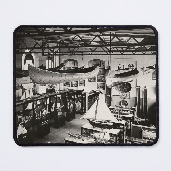 Item preview, Aquatic Transport museum photograph, black and white designed and sold by RapTops.