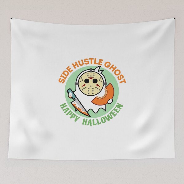 Item preview, Halloween | Cute But Creepy Ghost | Side Hustle designed and sold by BoldTigerDesign.