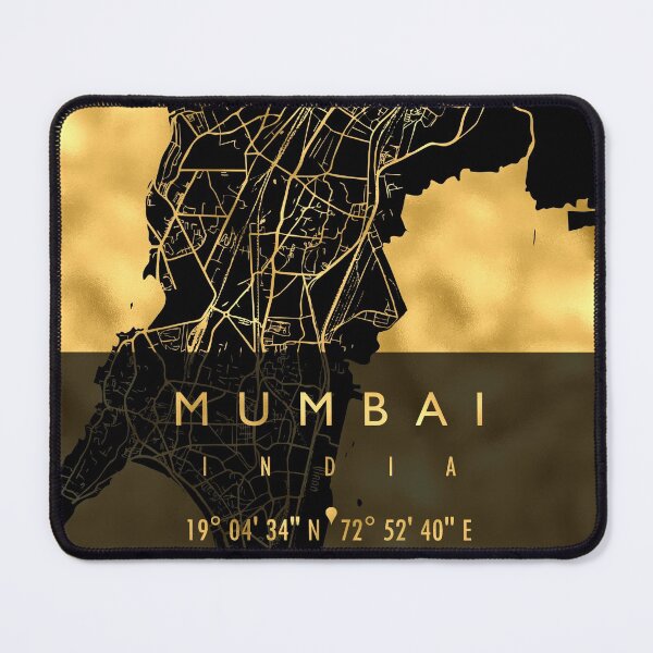 Item preview, MUMBAI MAP INDIA designed and sold by hatimelhag.