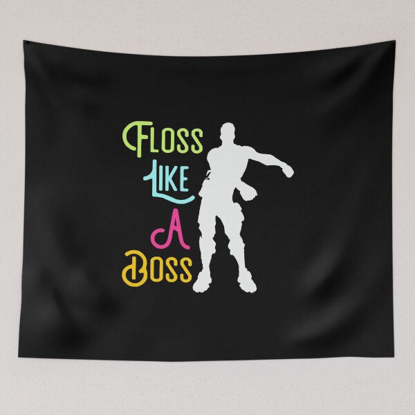 Item preview, Floss Like A Boss Dancing, Flossing Dance, Vintage Retro, Flossin Dance Funny Emote designed and sold by Merchking1.