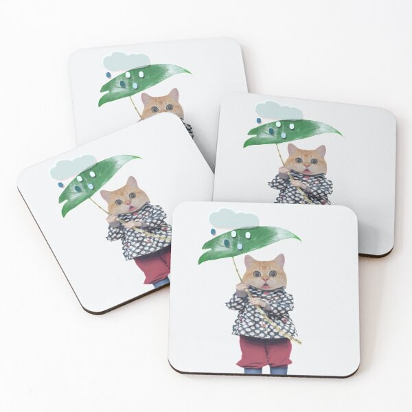 Item preview, Cat In The Rain - Funny Cats Collage designed and sold by ViewerEqualsPhoton.