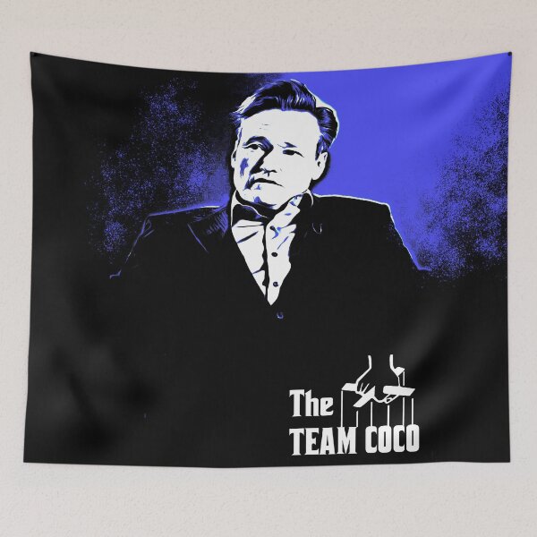 Item preview, conan o'brien poster / the godfather style. designed and sold by MXanwar.