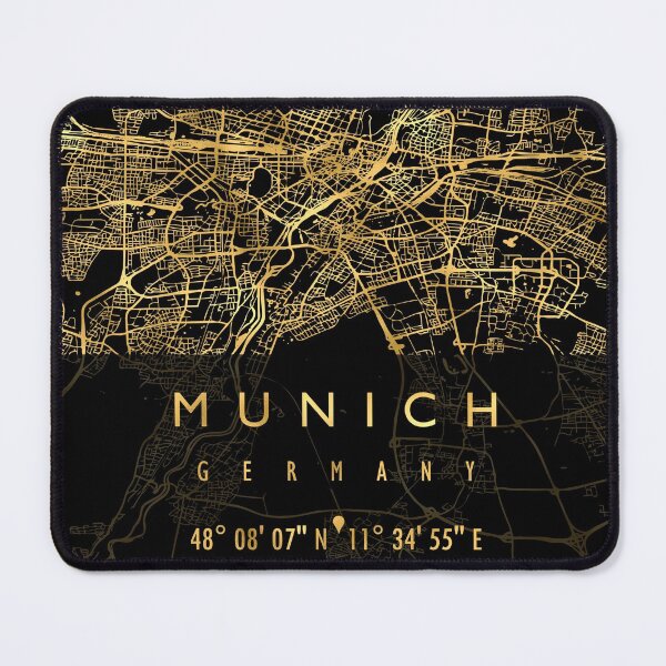 Item preview, MUNICH MAP GERMANY designed and sold by hatimelhag.